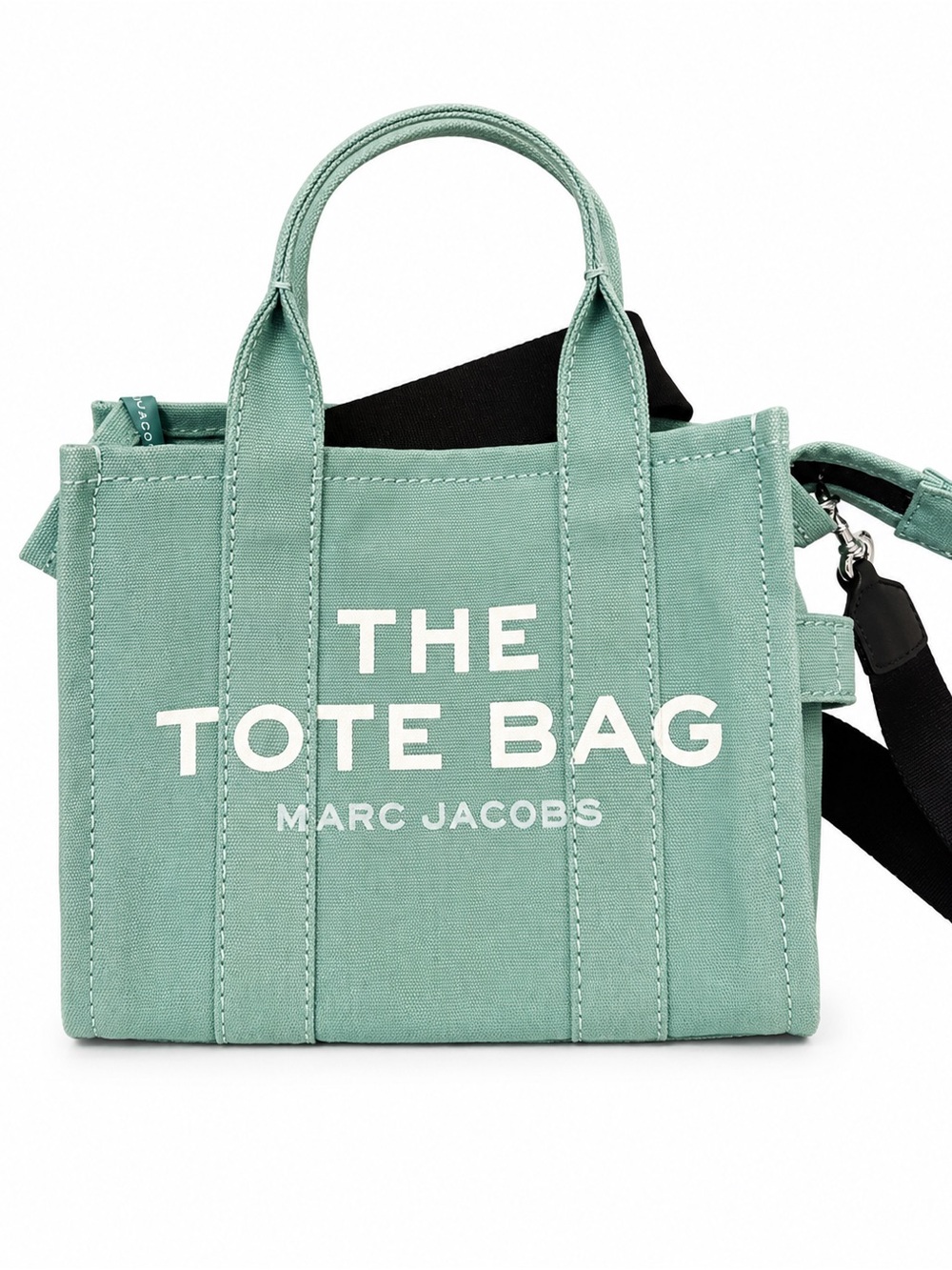 Marc Jacobs The Mini Tote Bag Mint Green NWOT w/ Crossbody Strap + Dust Bag
